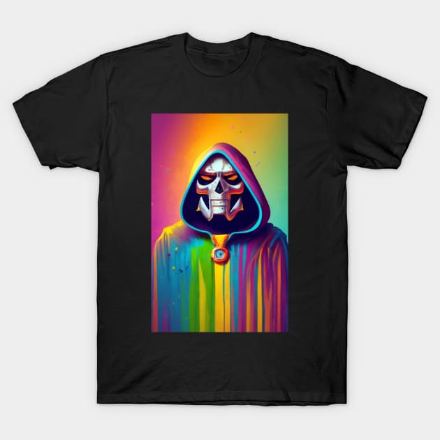 Rainbow Reaper T-Shirt by zombill